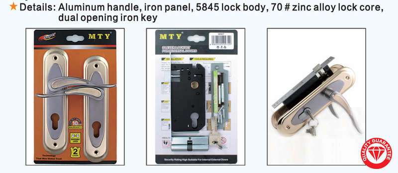MTY-5 lever lock is used for inner door M96907