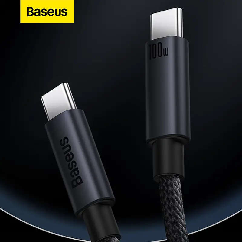 Baseus Type-C 100W Data or Charging Cable (1 m Long)