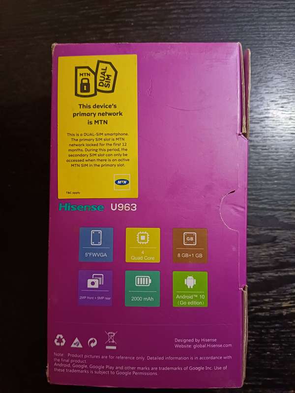 Hisense U963 Smartphone