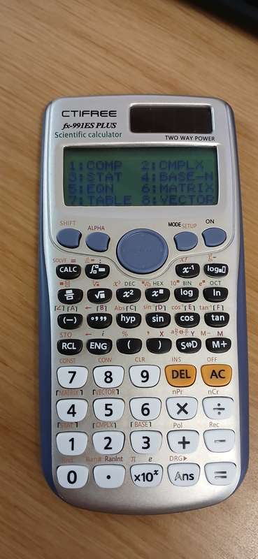 CTIFREE Scientific Calculator 417 Functions
