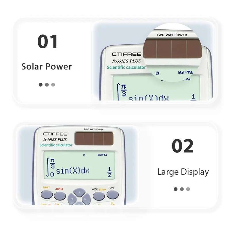 CTIFREE Scientific Calculator 417 Functions