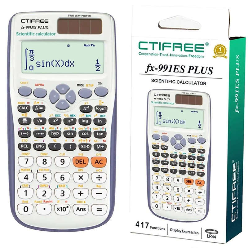 CTIFREE Scientific Calculator 417 Functions