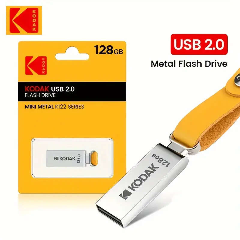 Kodak High Speed Metal Flash USB Drive 128GB