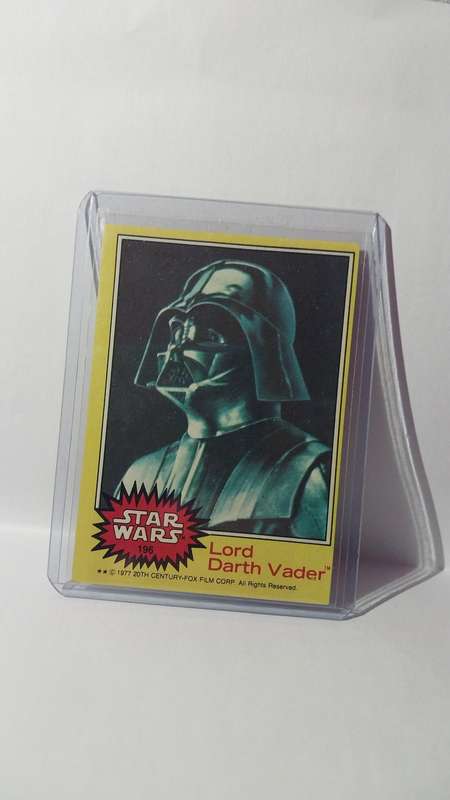 Starwars 1977 trading card