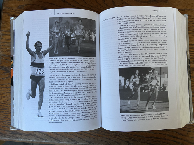 Tim Noakes - Lore of Running the runners Bible book