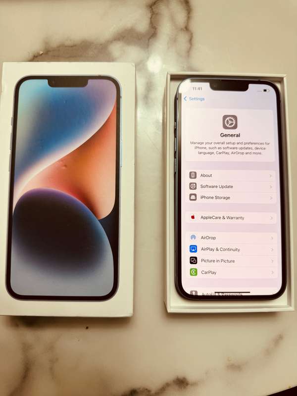 iPhone 14 Blue 128Gb Original - Free Shipping