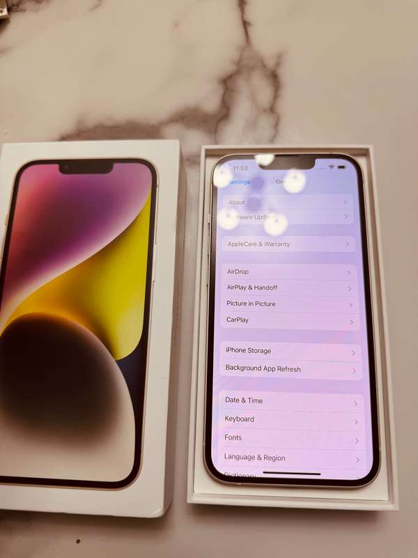 iPhone 14 White 128Gb Original - Free Shipping