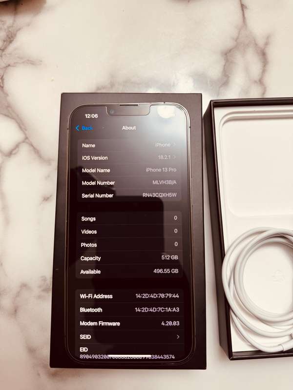 iPhone 13 Pro Graphite 512Gb Original - Free Shipping
