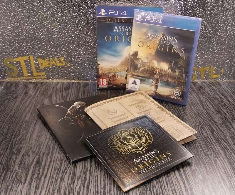 Assassin's Creed Origins Deluxe Edition - Sealed Game - PS4