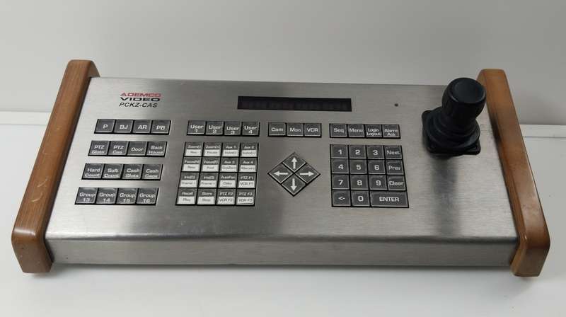 Vintage Casino Video Control Keyboard