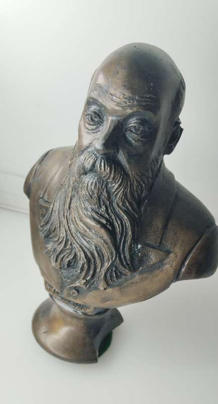 President MT Steyn (Orange Free State) bust by P Minnaar 1978