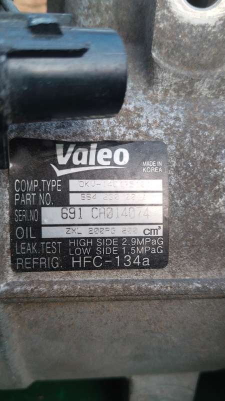 2005-2011 SsangYong Actyon Valeo  Aircon Compressor
