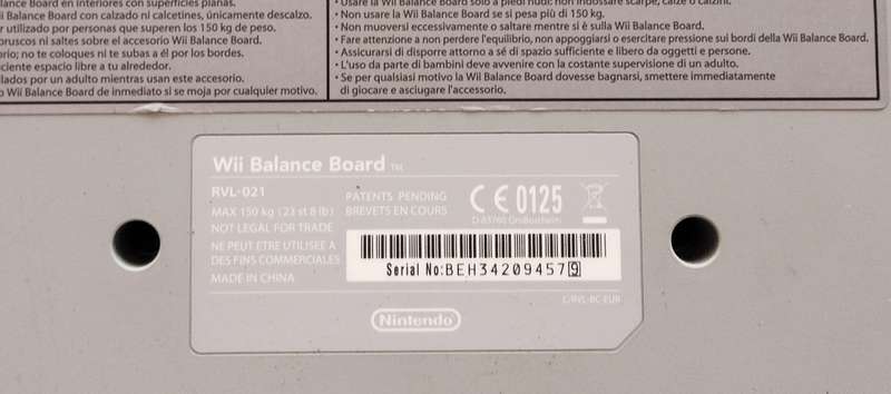 Nintendo Wii Balance Board