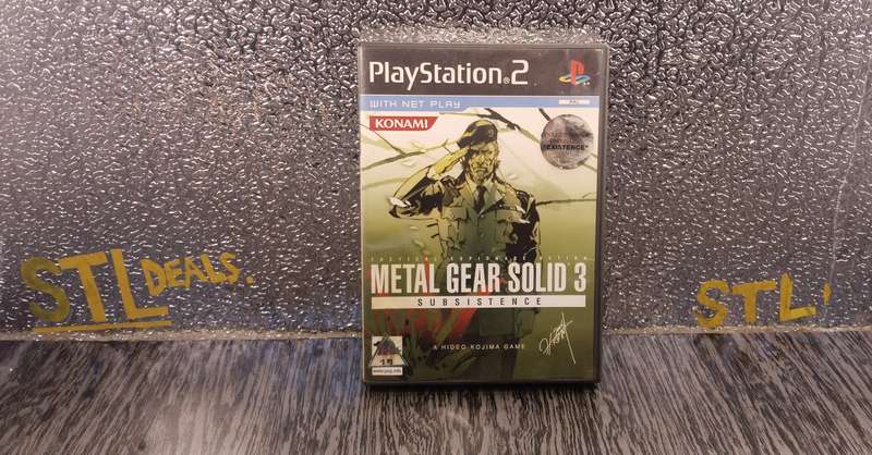 Metal Gear Solid 3 Subsistence - PlayStation 2