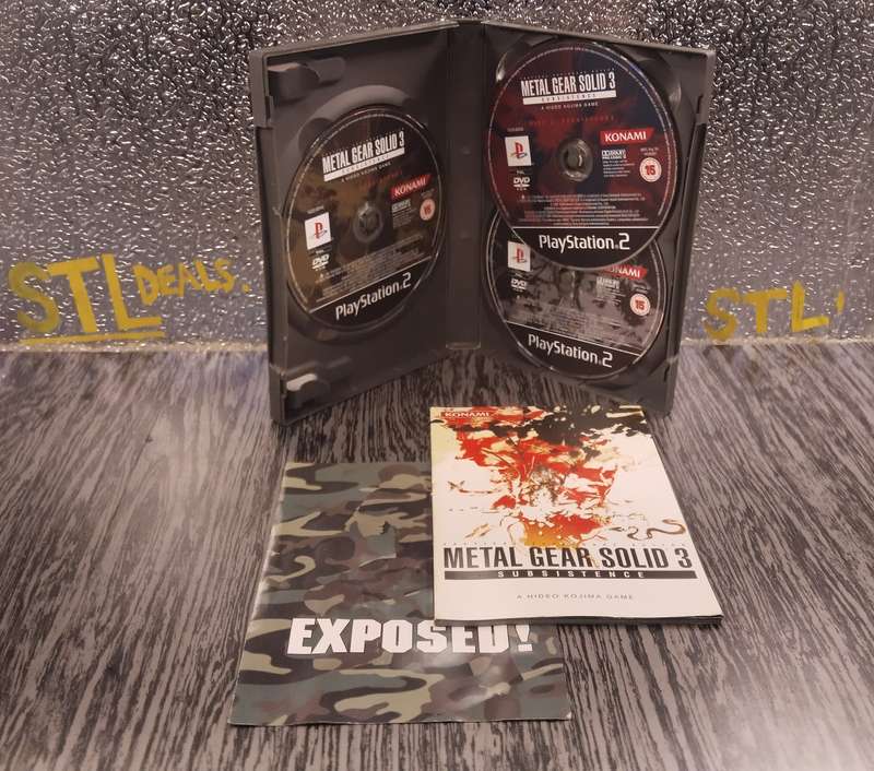 Metal Gear Solid 3 Subsistence - PlayStation 2