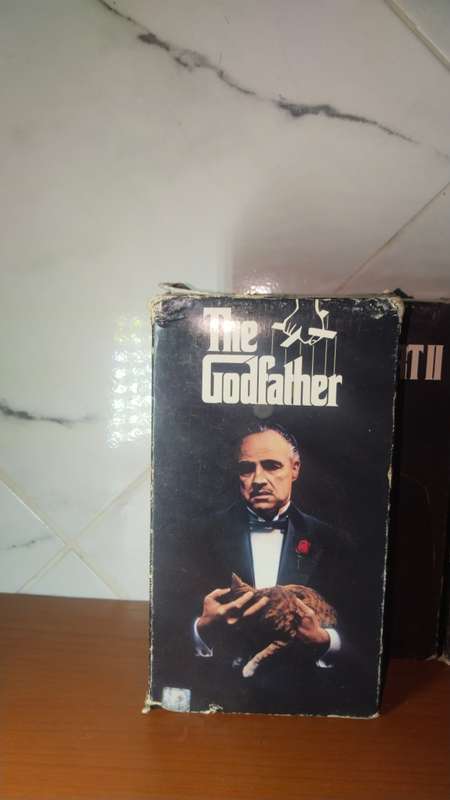 The God Father Trilogy on VHS Part 1, 2 and 3