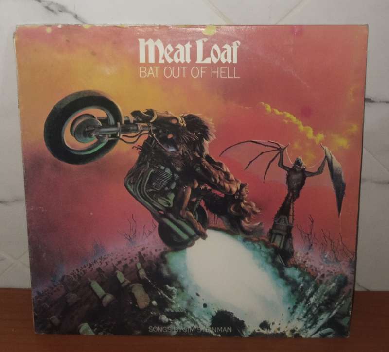 Meat Loaf Bat out of Hell - Vinyl LP Record - VG+