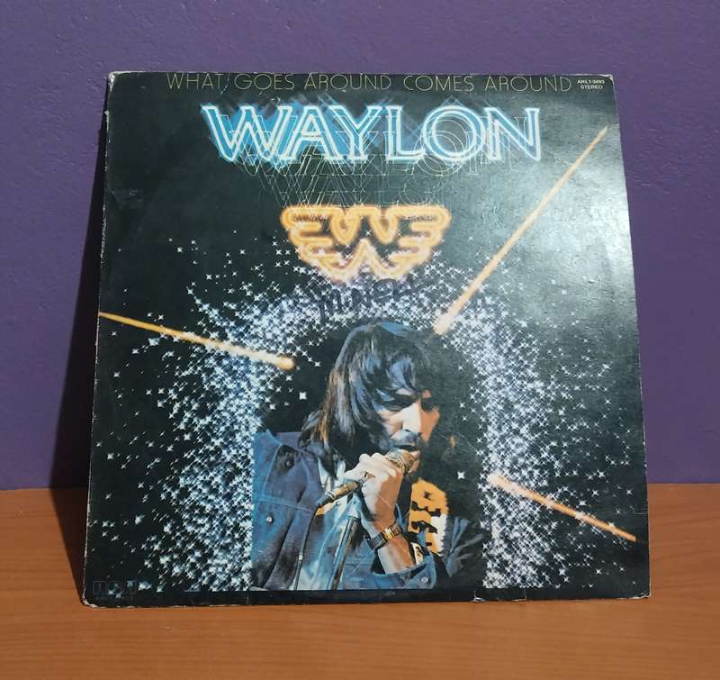 Waylon What Goes Around Comes Around - Vinyl LP Record - NM