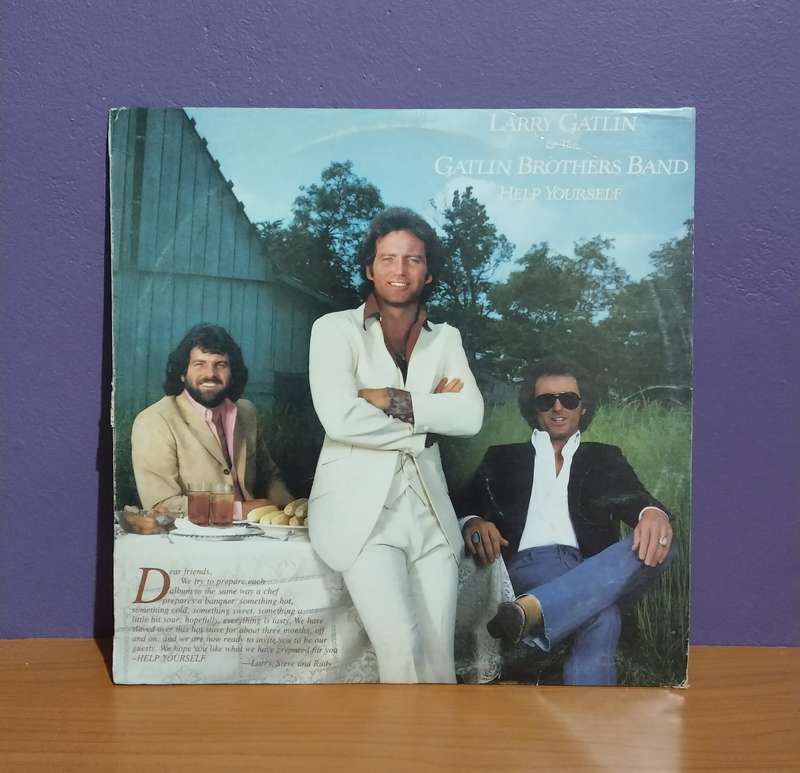 Larry Gatlin and The Gatlin Brothers Band Help Yourself - Vinyl LP Record - VG+
