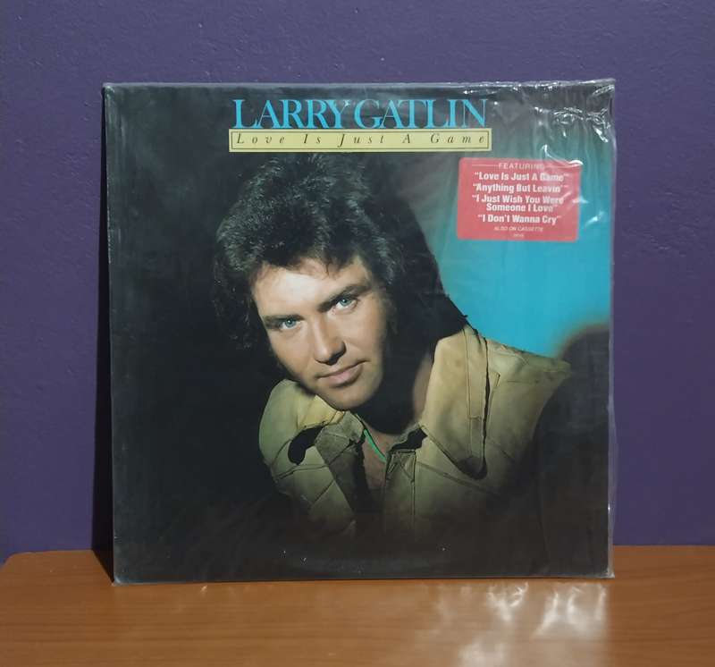 Larry Gatlin Love is Just a Game - Vinyl LP Record - MINT