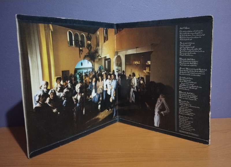 The Eagles Hotel California  - Vinyl LP Record - VG