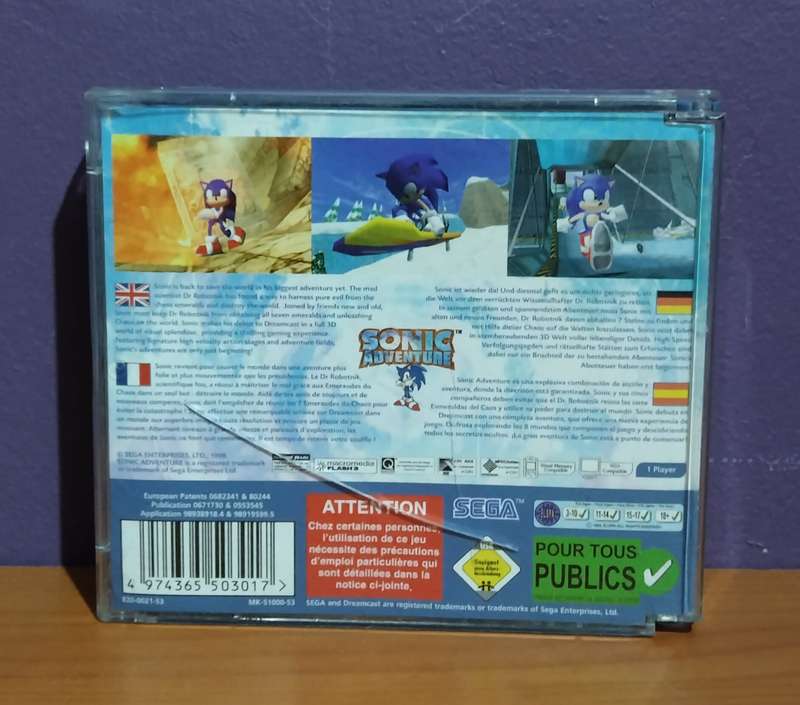 Sonic Adventure - Sega Dreamcast