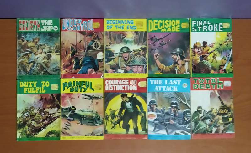 Combat Picture Library 10 Book Bundle (1 Bid for all)