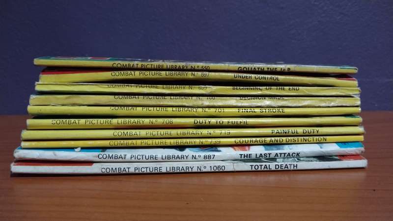Combat Picture Library 10 Book Bundle (1 Bid for all)