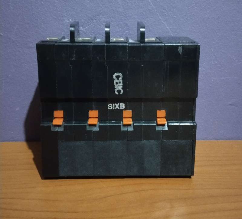 CBi SF36A Earth Leakage 60A 3P+N 415V 50 Hz 5kA Unused