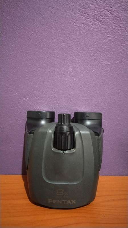 Pentax 24UCF Binoculars in bag