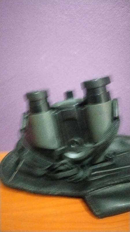 Pentax 24UCF Binoculars in bag