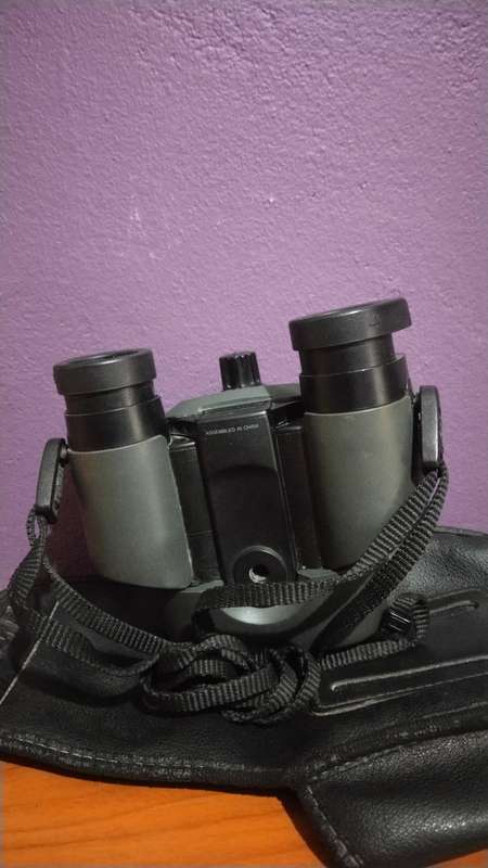 Pentax 24UCF Binoculars in bag