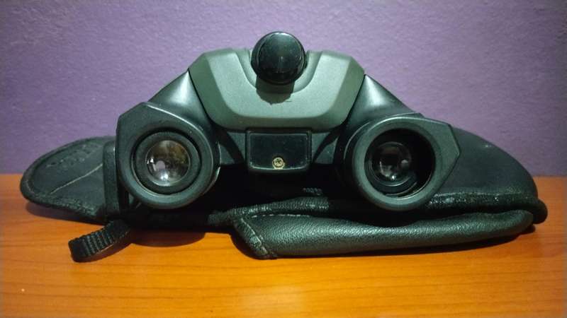 Pentax 24UCF Binoculars in bag