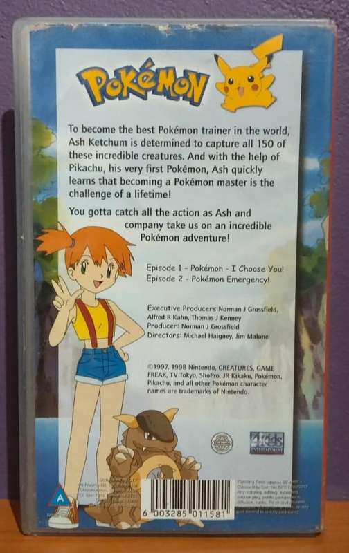 Pokemon: I Choose You! Pikachu! - VHS