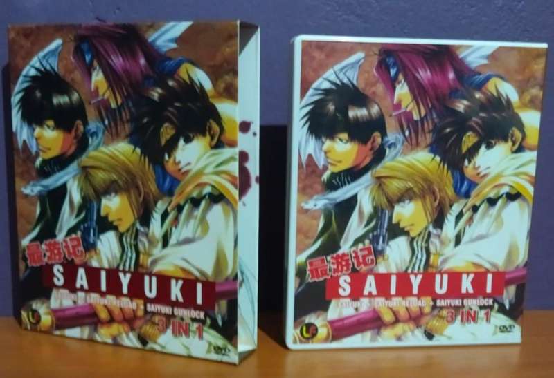 Saiyuki 3 in 1 Saiyuki + Saiyuki Reload + Saiyuki Gunlock - DVD
