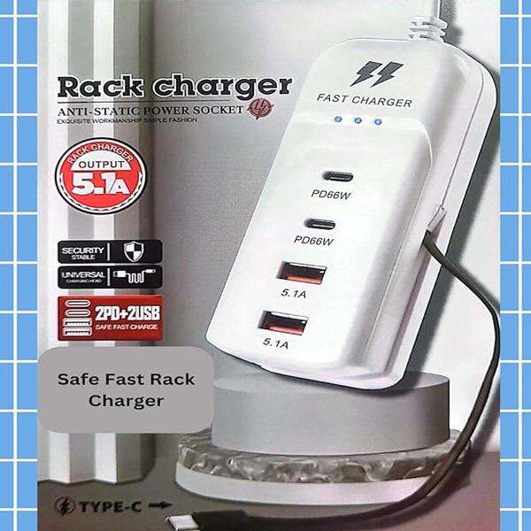 66W USB Hub Charging Station