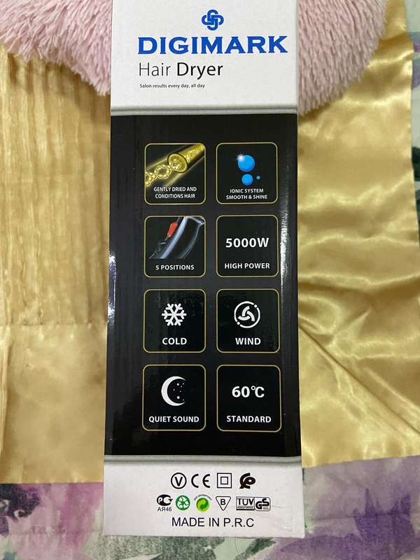 DIGIMARK DGM-F502 5000W Professional Hairdryer
