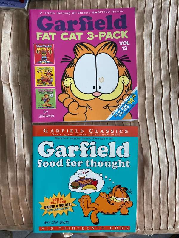 Garfield Books, Lot 5 Of 13