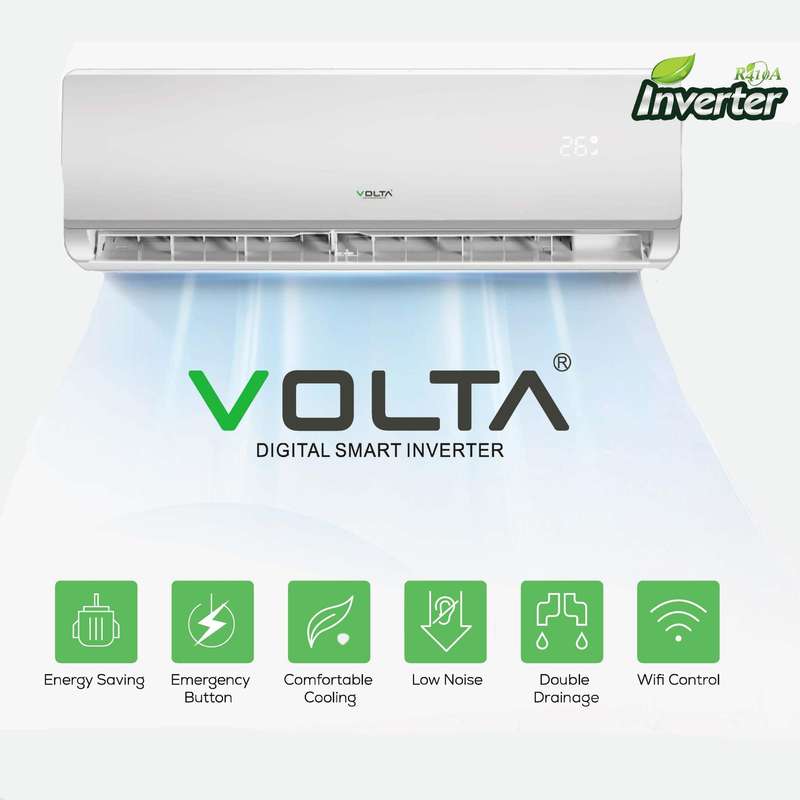 New Volta Inverter 12000 Btu split Airconditioner