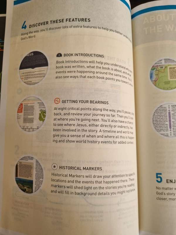 The Wayfinding Bible - NLT - Helping You Navigate God's Word Hardcover 2013