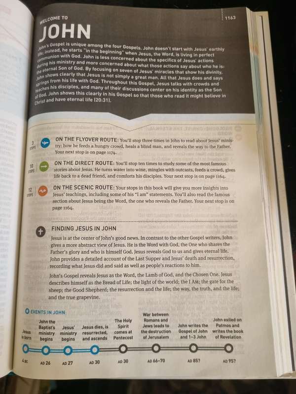 The Wayfinding Bible - NLT - Helping You Navigate God's Word Hardcover 2013