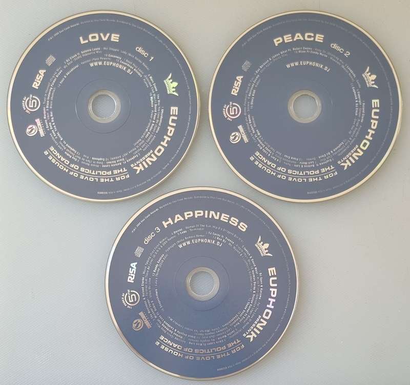 Euphonik  For The Love Of House 2 (The Politics Of Dance) 3 x CD set [House & Deep House]