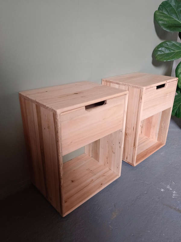 Solidwood bedside units