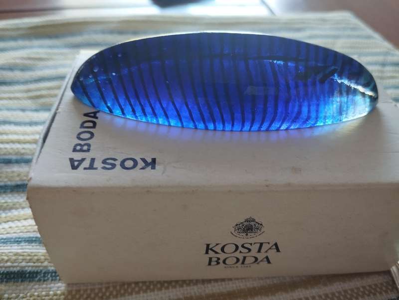 Kosta Boda Glass Sculpture by Bertil Vallien