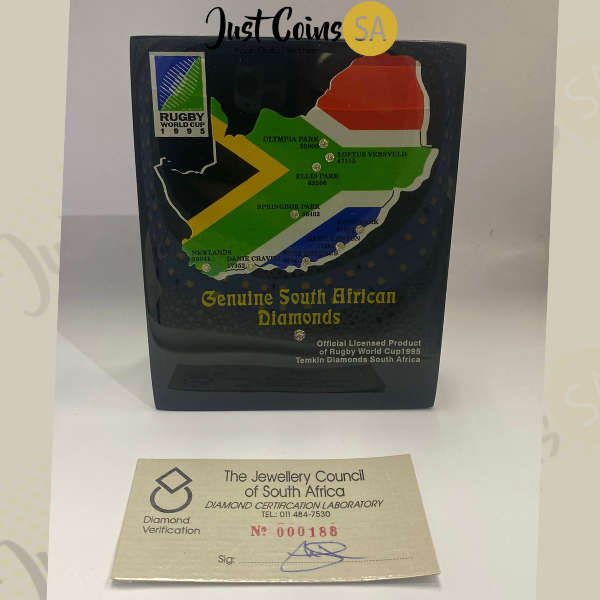 Rugby World Cup 1995 Limited Edition: Genuine South African Diamonds Collectible