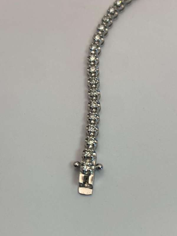 9k Diamond Tennis Bracelet