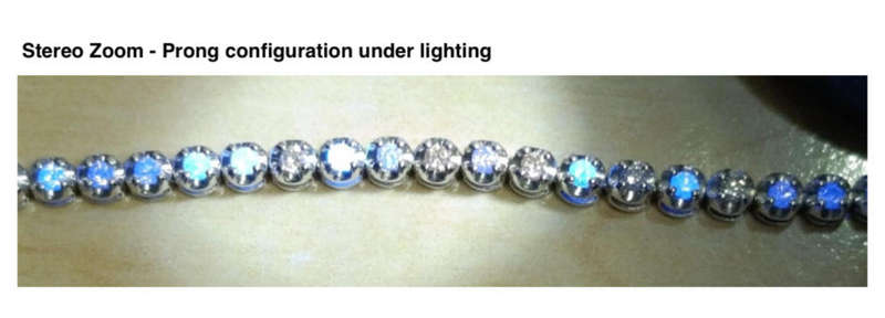 9k Diamond Tennis Bracelet