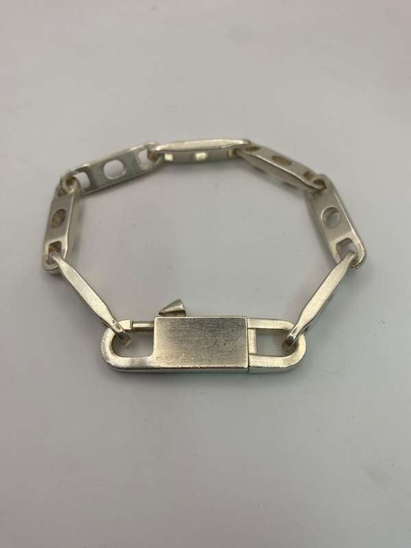 RICK OWENS CHAIN BRACELET STERLING SILVER