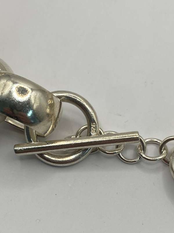 Solid 925 Sterling Silver Rolo Link Chain