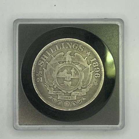 2 1/2 Shillings-SilverCoin-1896-Rare